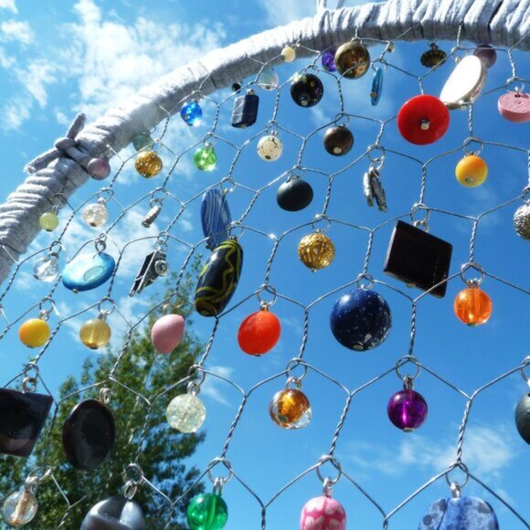 No. 2 Handmade beaded chicken cage - Picture 5 of 5